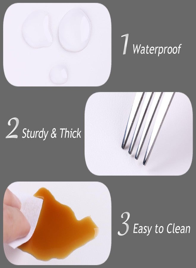 Furtherpretty Nail Mat for Nail Tech, Reusable PU Leather Desk Pad, Foldable Nail Art Table Mat for Home Manicure & Professional Salon, Nail Technician Supplies, Tapete para Mesa de Manicurista - Image 4